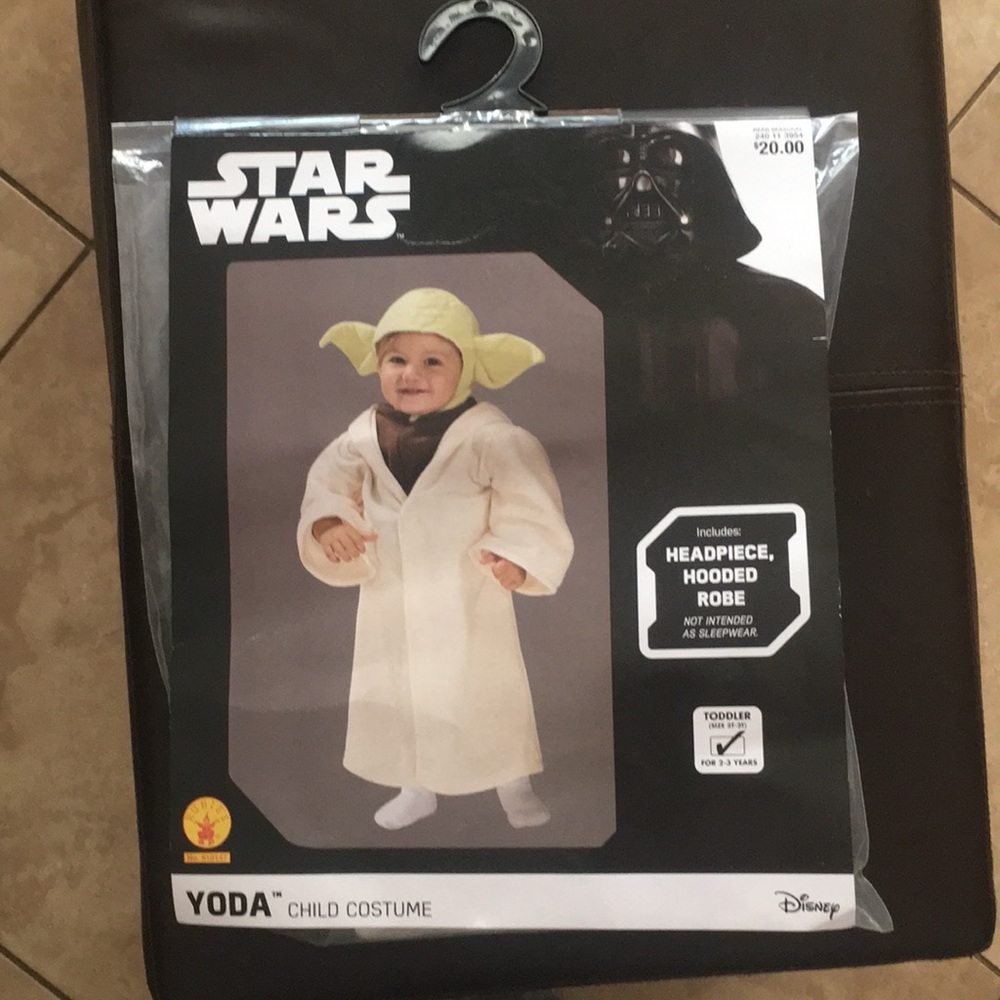 Star Wars Yoda costume 2T-3T